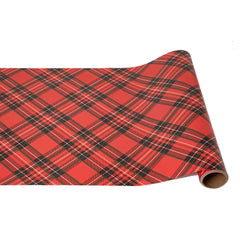 Hester and Cook Red Plaid Runner