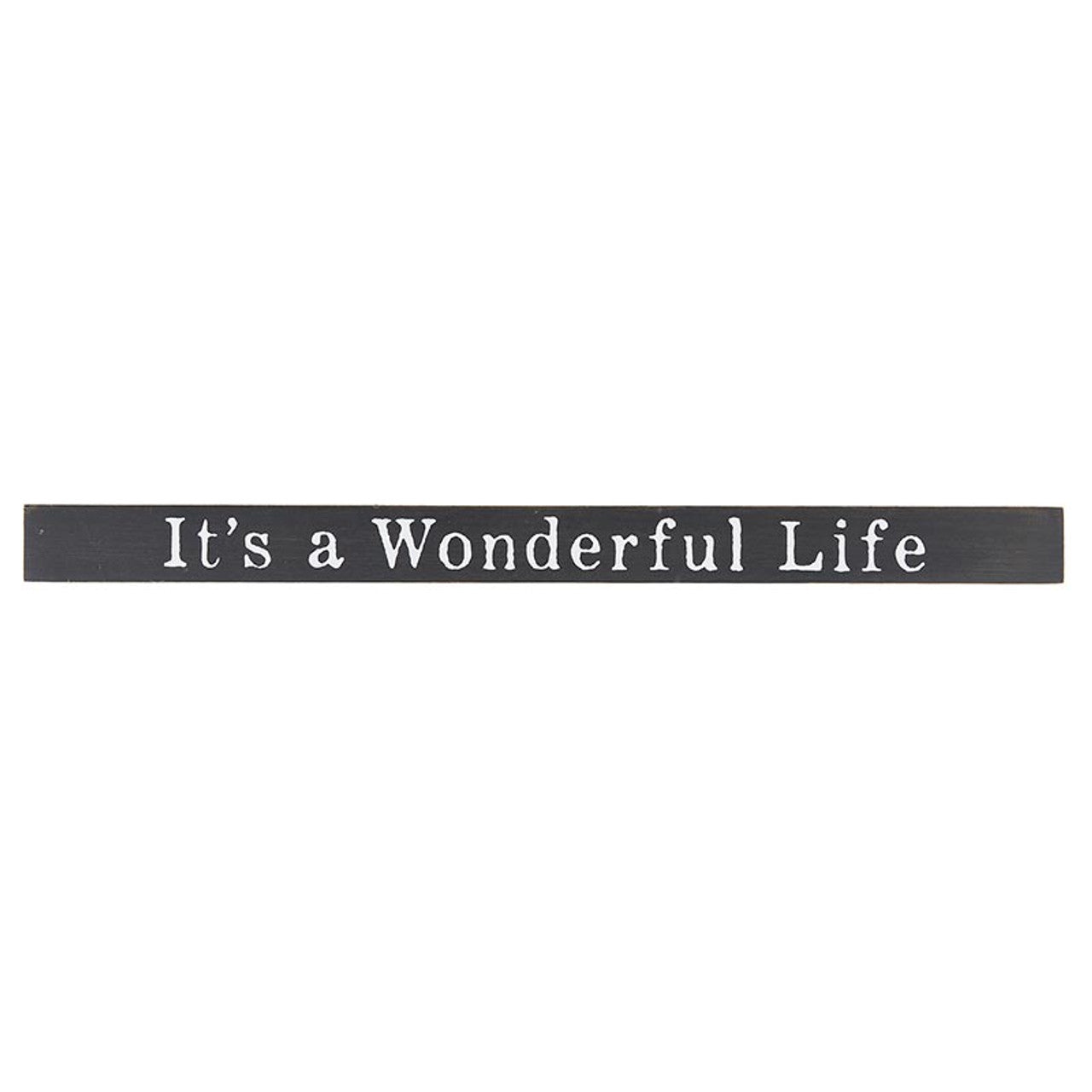 It's a Wonderful Life Wood Sign