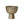 Load image into Gallery viewer, Cast Aluminum Creased Footed Planter, Gold Finish