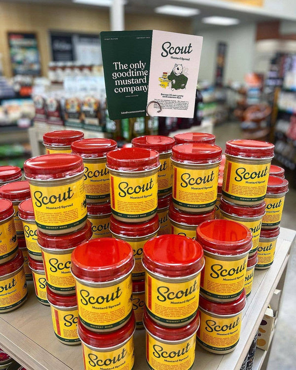 Scout Mustard Dipping Sauce & Spread: 8 oz