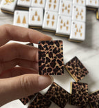 Leopard American Mahjong Tile Set