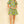 Load image into Gallery viewer, FLORAL PRINT MINI DRESS  AVOCADO BLUE
