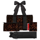 Case Mate Mahjong Jelly Tote Set Tortoise with Bow