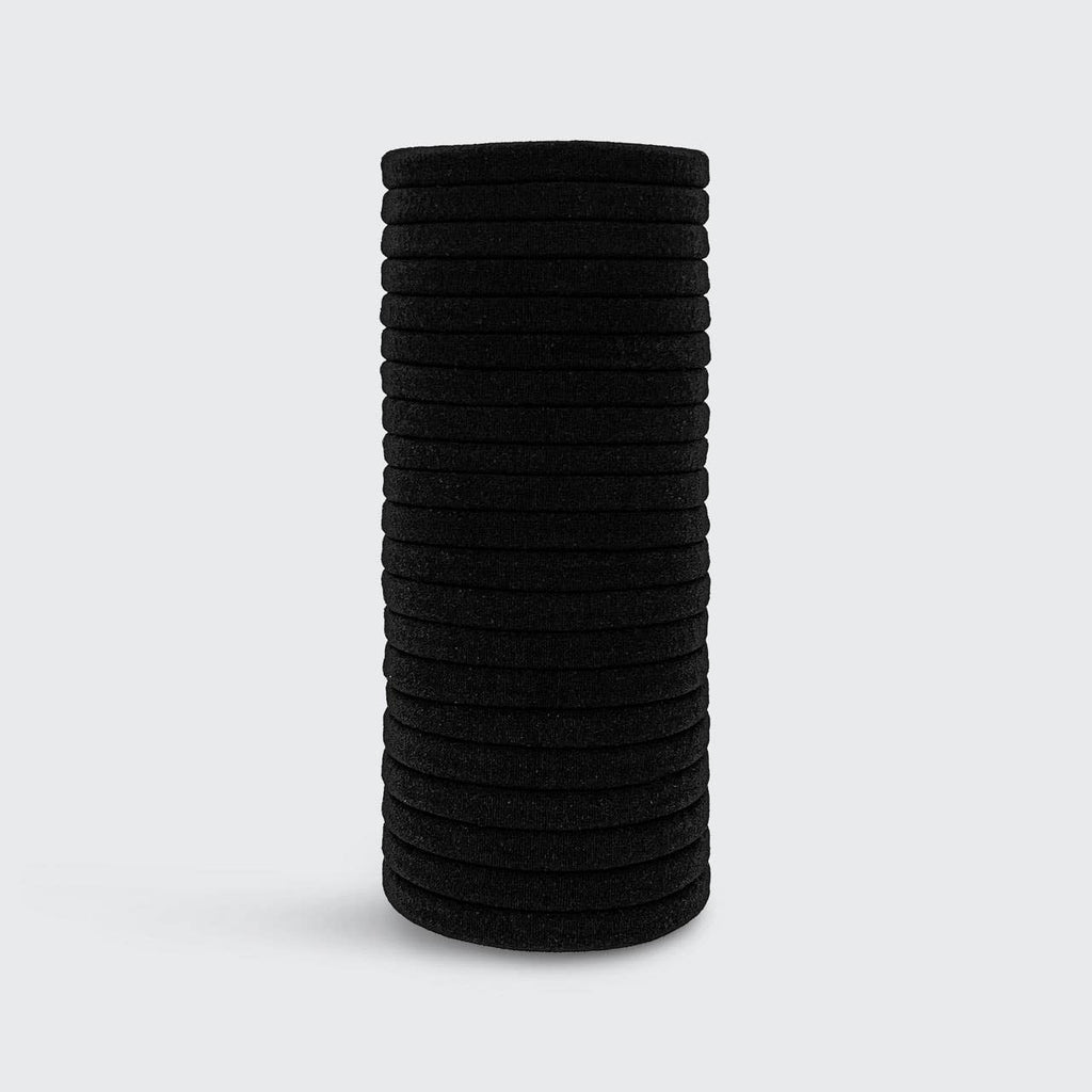 seamless Elastics 20pc set - Black