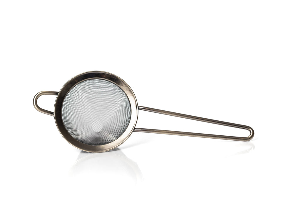 Fine Mesh Strainer: Silver