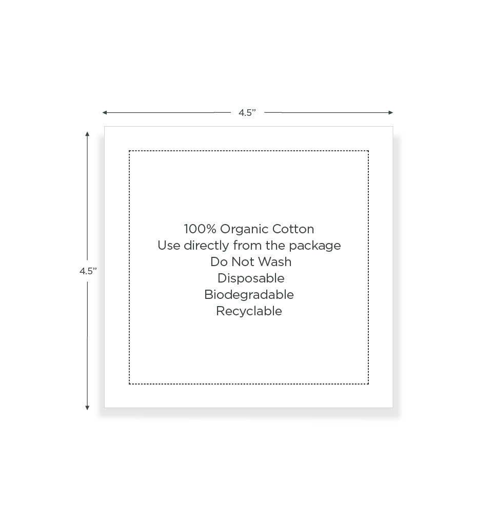 Midnight Blue Cotton Cocktail Napkins - 50x