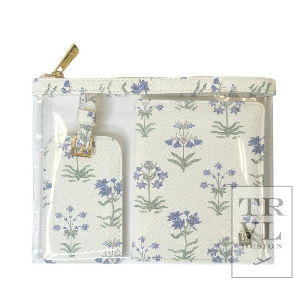 Luxe Saffiano Trvl 3pc Set - Provence