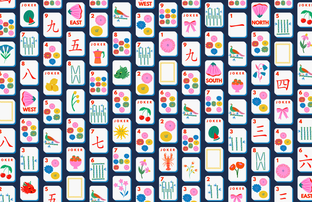 11x17 MAHJONG MADNESS VOL 2 insert set of 10