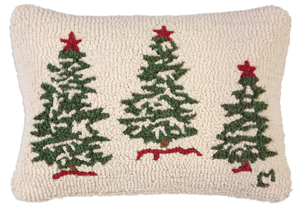 Trees on White Pillow