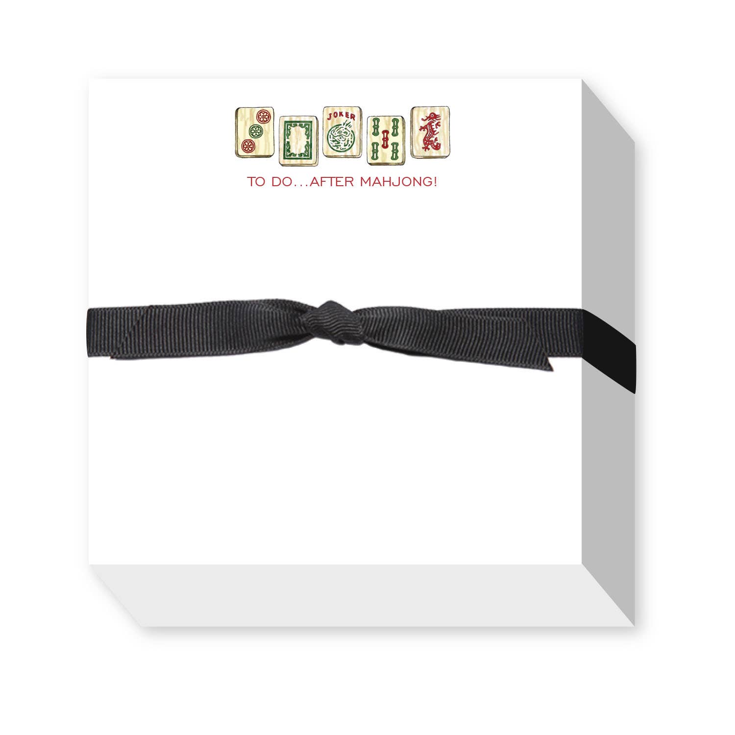 MAHJONG CHUBBIE NOTEPAD - Donovan Designs
