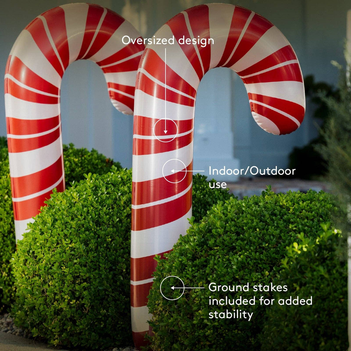 Inflatable Candy Canes