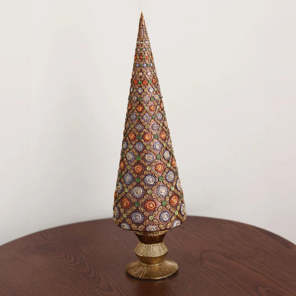 BEATRIZ BALL HOLIDAY Royal Forest Majestic 16" Cone Tree (Multi)