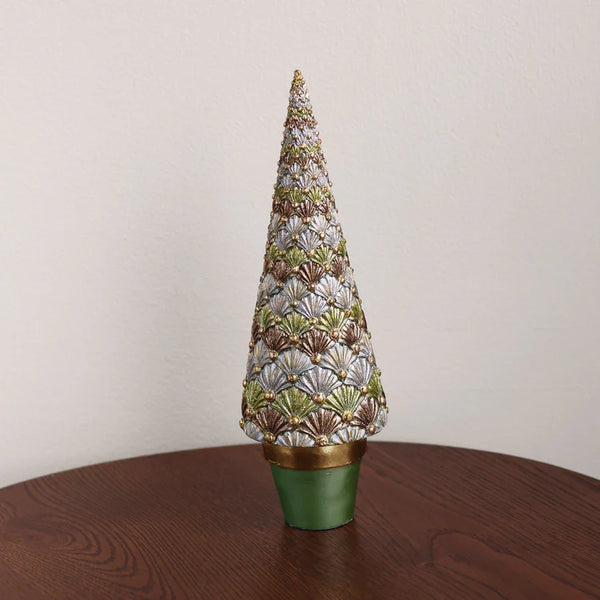 BEATRIZ BALL HOLIDAY Royal Forest Princess 12.5" Cone Tree (Multi)