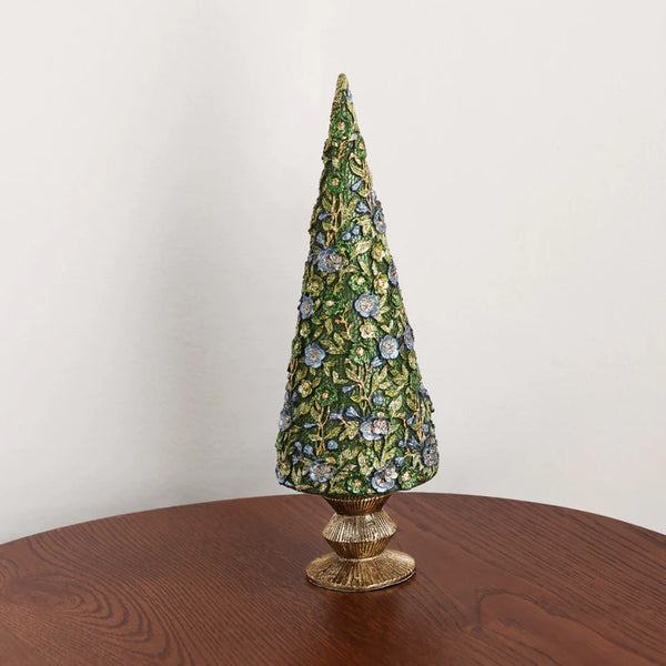 BEATRIZ BALL HOLIDAY Royal Forest Fleur 12.5" Cone Tree (Multi)