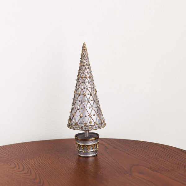 BEATRIZ BALL HOLIDAY Royal Forest Winter Fantasy 9.5" Cone Tree (Multi)