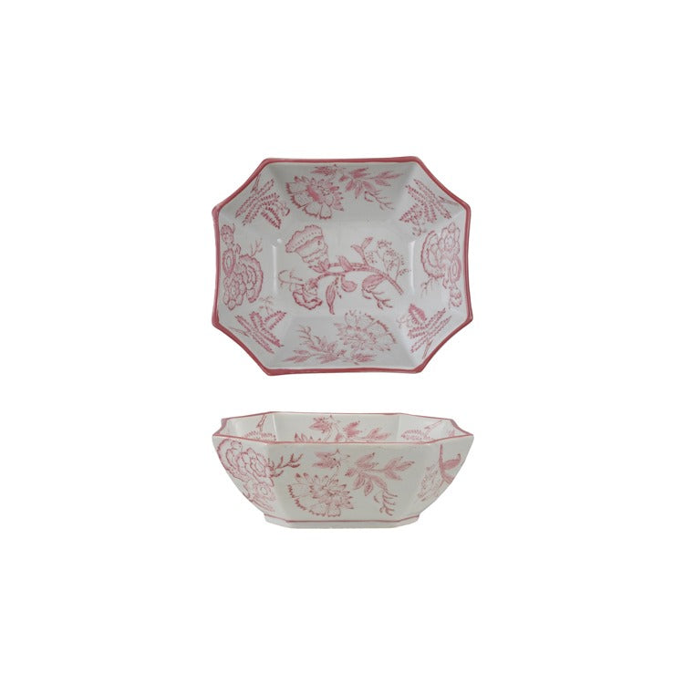 Hazel Mazel Patterned Stoneware Bowl
