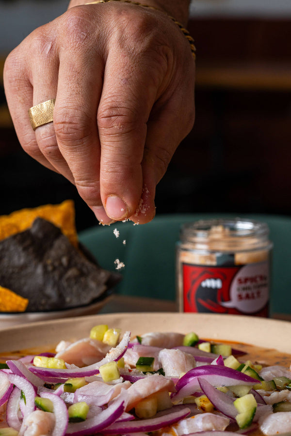 Fleur de Sel + Wild Chiltepin Peppers