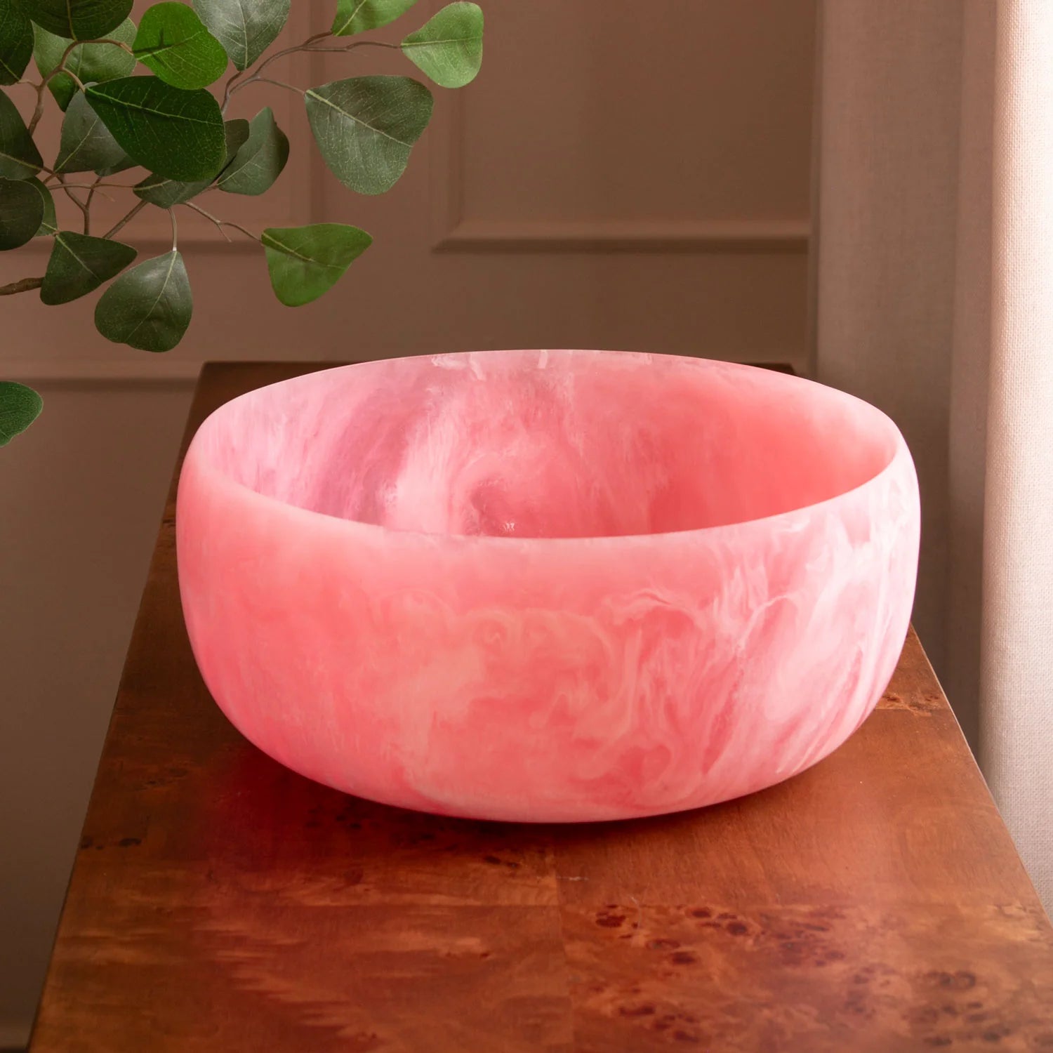 Beatriz Ball RESIN Sorbet Large Round Bowl ( Raspberry)