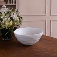VIDA Nube Large Deep Round Bowl (White)