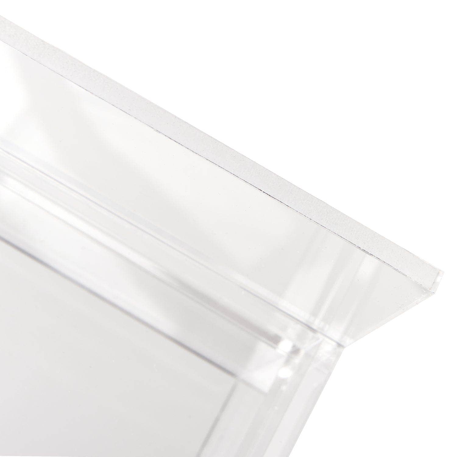 Acrylic Monitor Stand with Drawer
