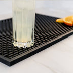 Silicone Bar Mat - Large (12x18 inch), Black