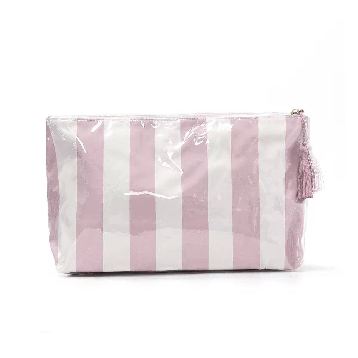 Preppy Stripe Cosmetic Bag