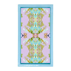 Light Blue Bamboo Guest Towel Holder