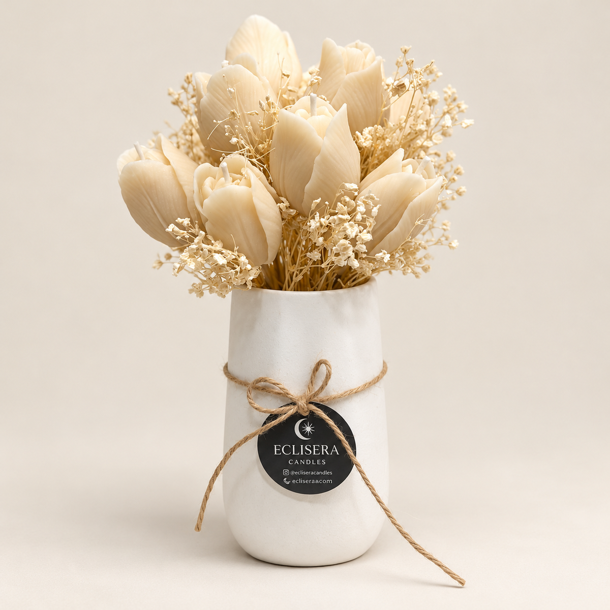 Eclisera Tulip Candle Arrangement
