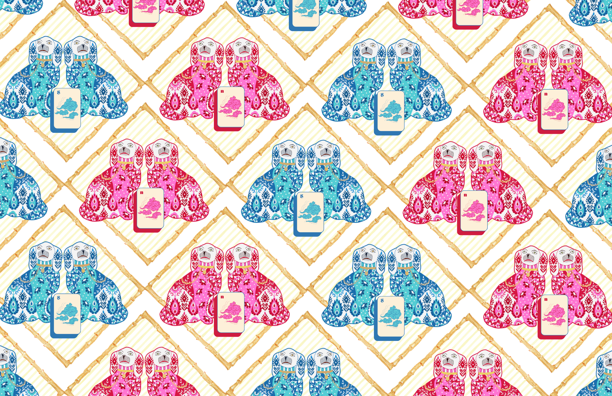 11x17 MAHJONG MADNESS VOL 2 insert set of 10
