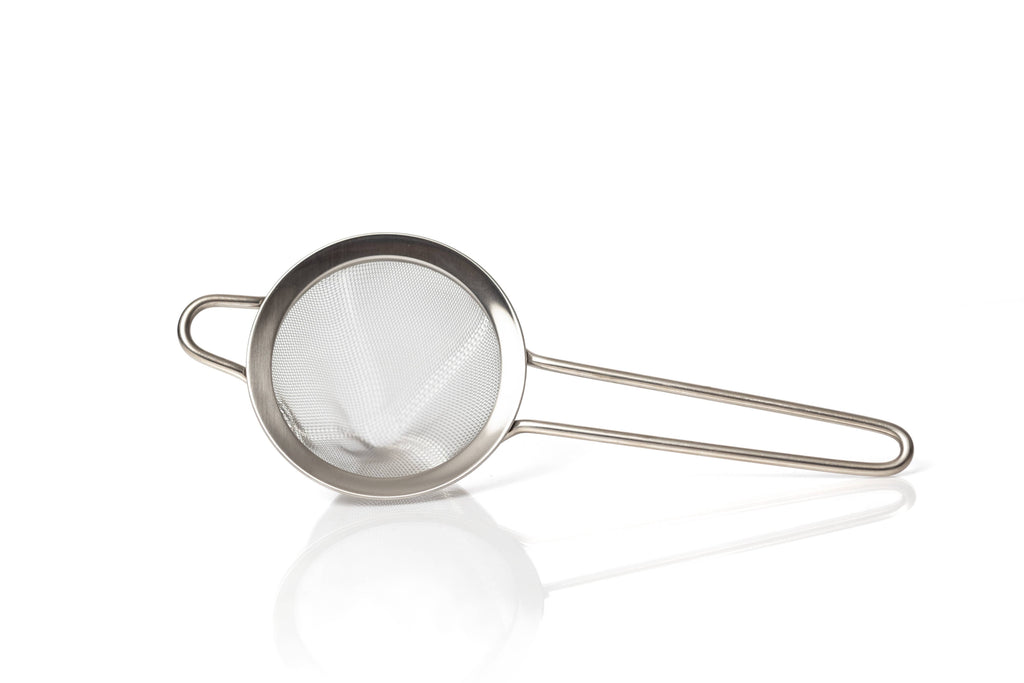 Fine Mesh Strainer: Silver