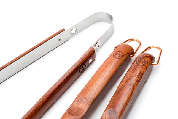Outset Rosewood Collection BBQ Tool Set, Set of 3