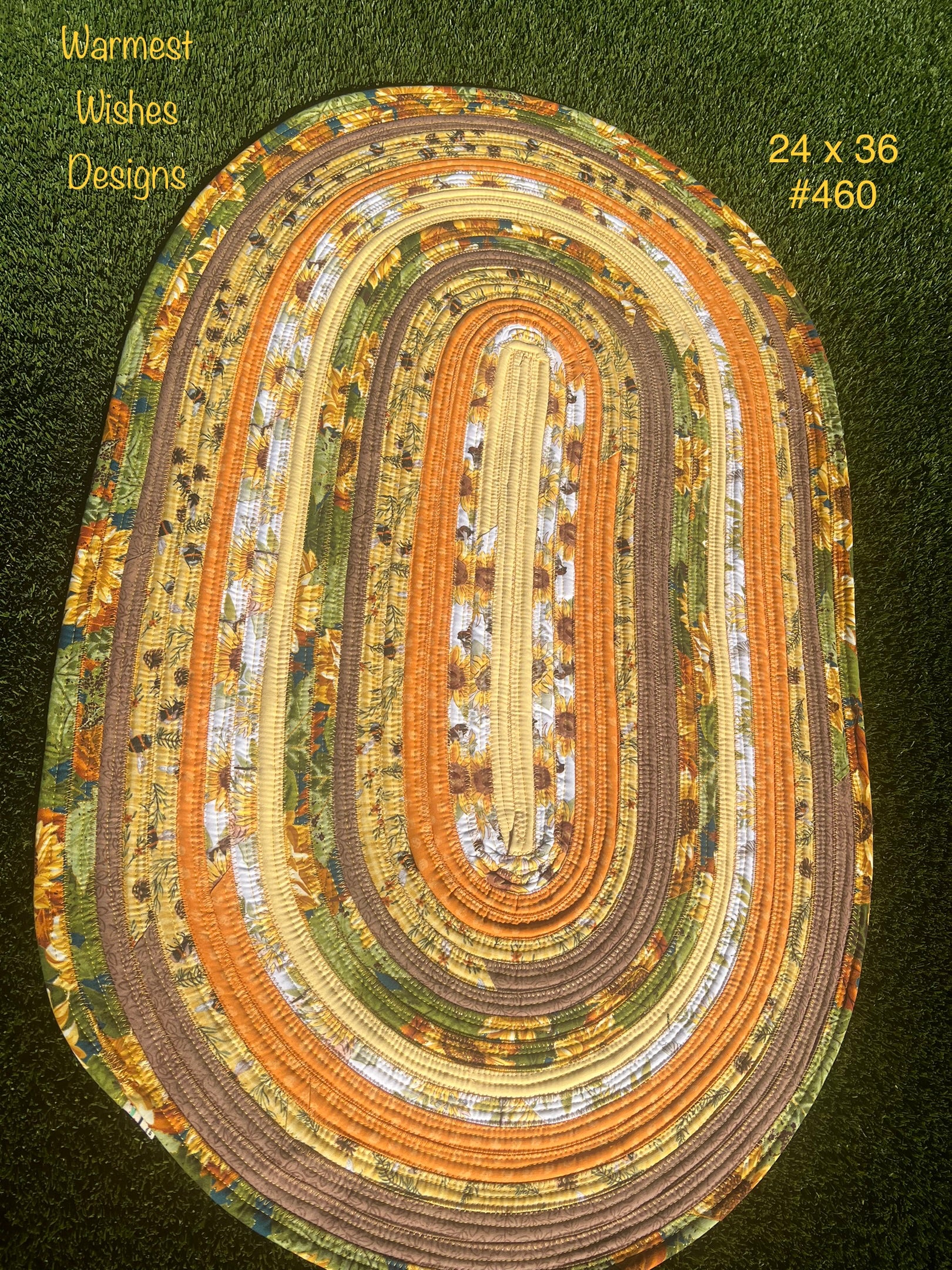 Jellyroll rug Fall theme #460
