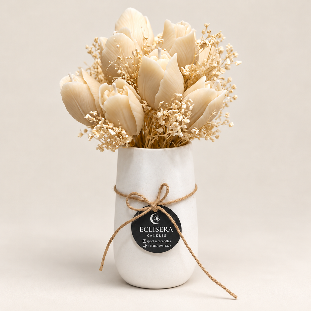 Eclisera Tulip Candle Arrangement