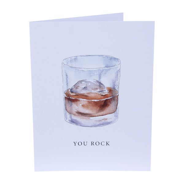 You Rock Bourbon Greeting Card