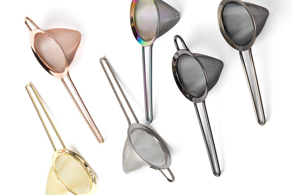 Fine Mesh Strainer: Silver