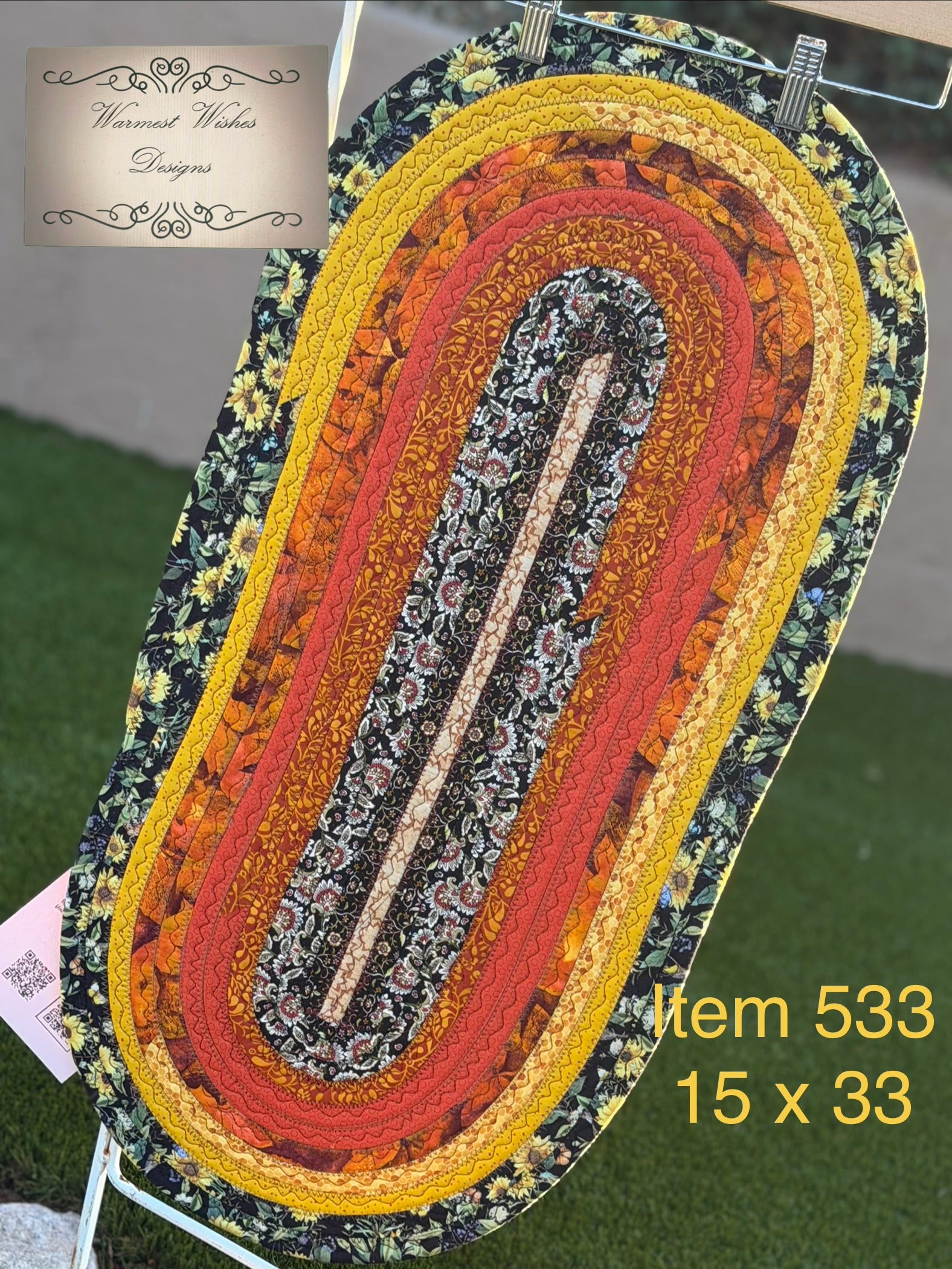 Jelly Roll rug - Fall colors