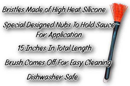 BBQ Mop Brush 15 inch