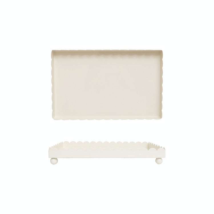 Iron Footed Tray