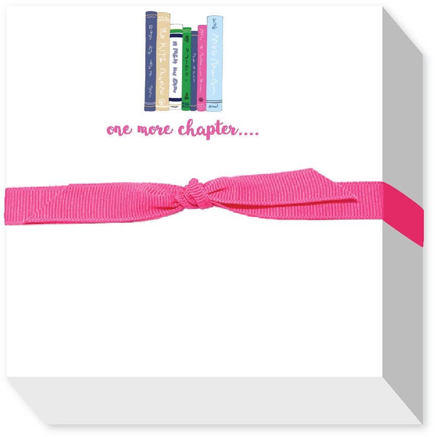 ONE MORE CHAPTER CHUBBIE NOTEPAD
