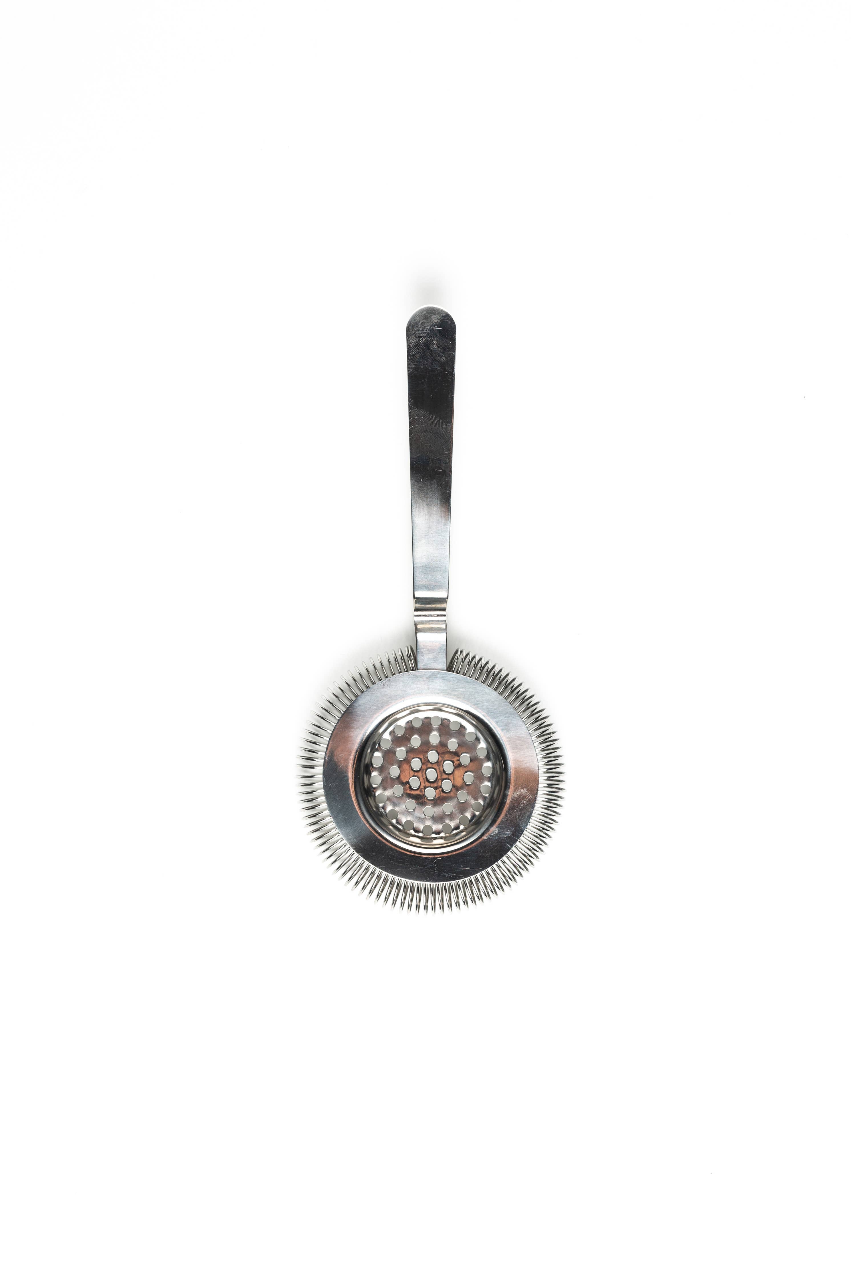 Deluxe Antique-Style Hawthorne Strainer: Silver