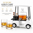 Golf Cart Whiskey Decanter & Ball Glasses