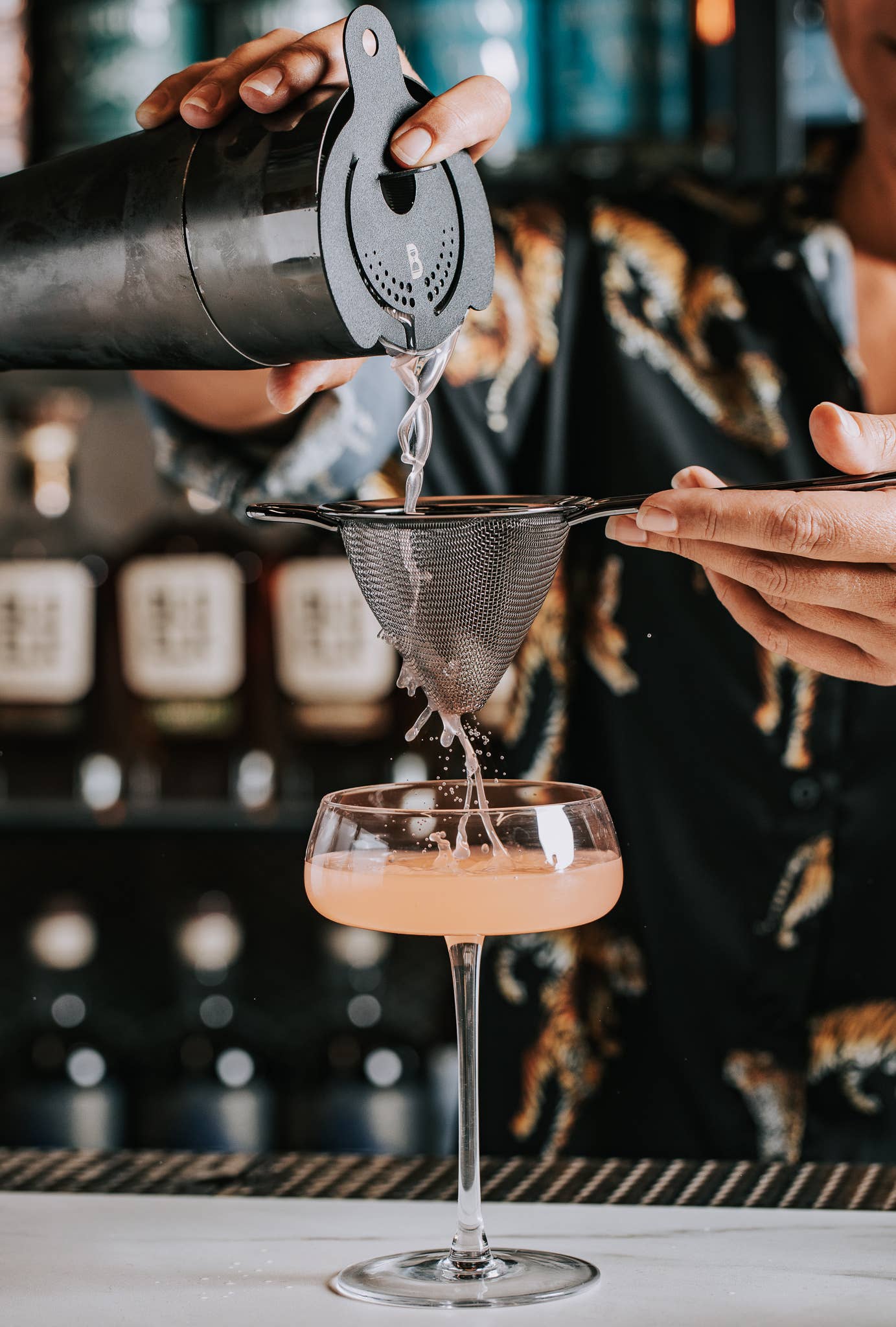 Fine Mesh Strainer: Silver