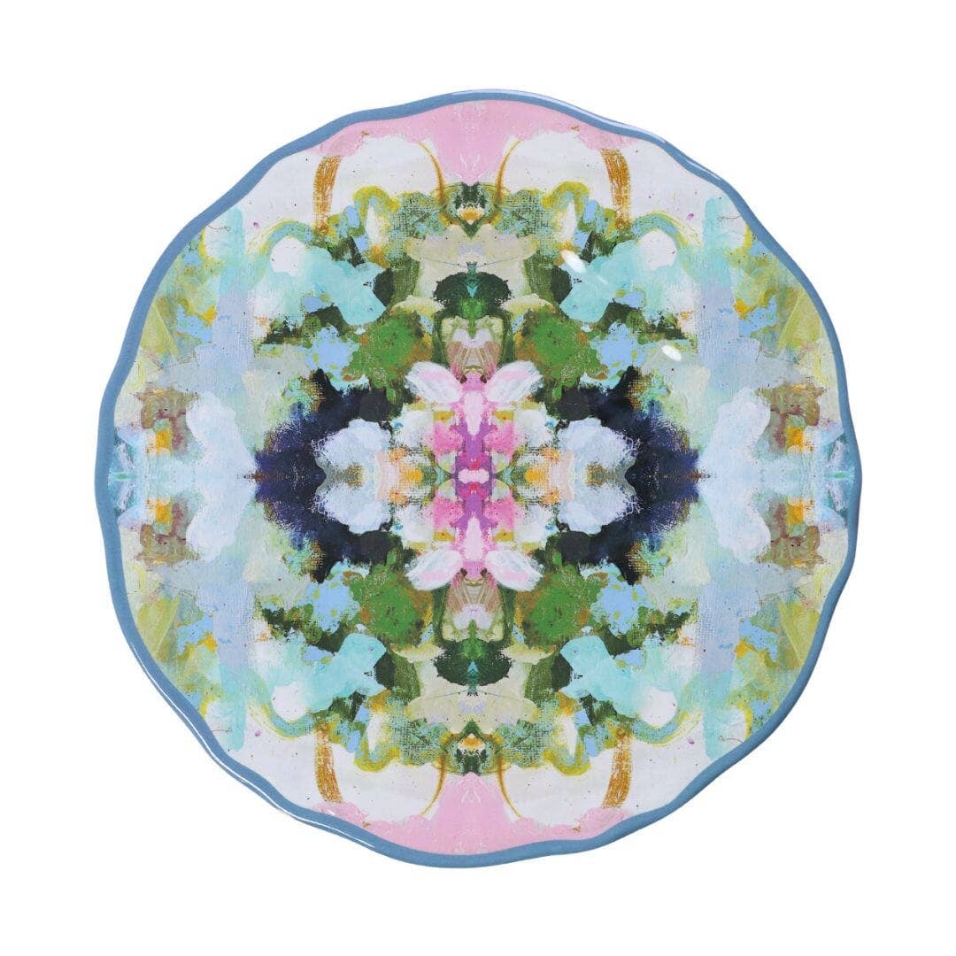 Nantucket Bloom Melamine: Salad Bowls