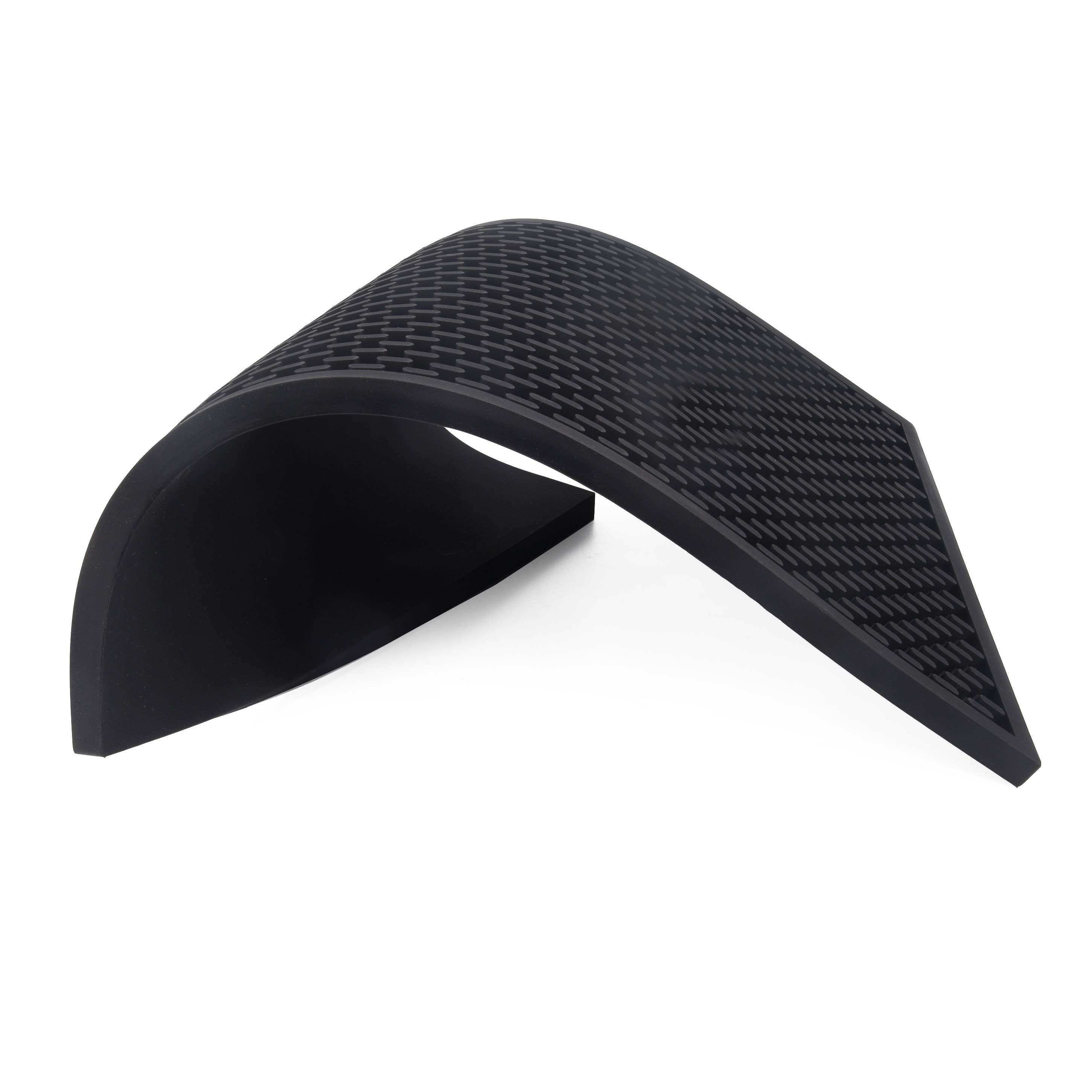 Silicone Bar Mat - Large (12x18 inch), Black