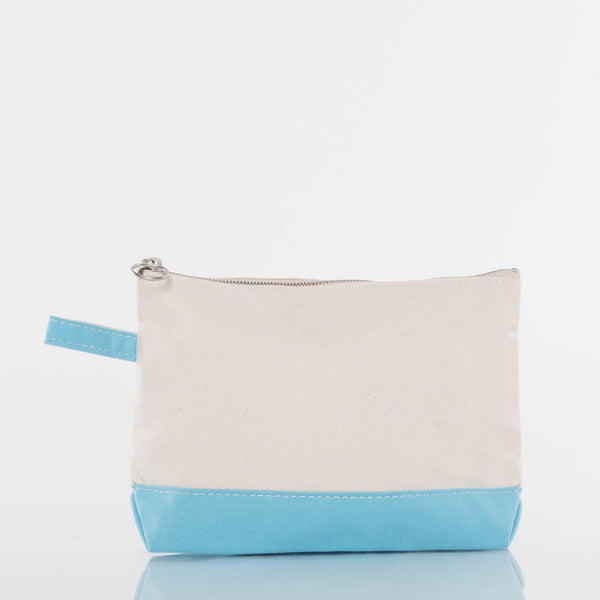 baby blue makeup bag