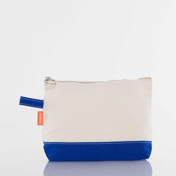 royal blue makeup bag