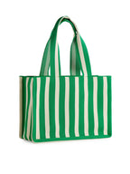 ISLA BOXY TOTE: NAVY
