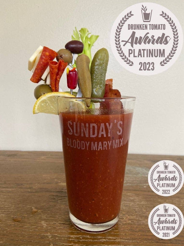 Sunday's Award Winning Spicy Bloody Mary Mix