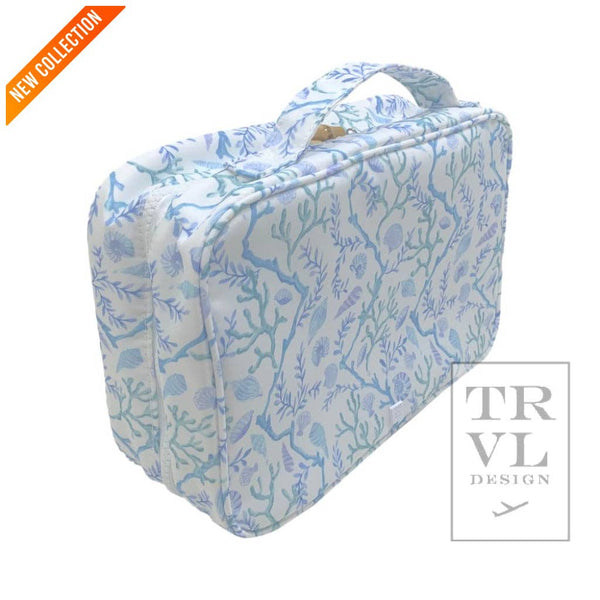 BUNDLE UP2 Hanging Toiletry Bag - CORAL VINE