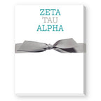 Sorority Colors Greek Mini Notepad : DELTA DELTA DELTA